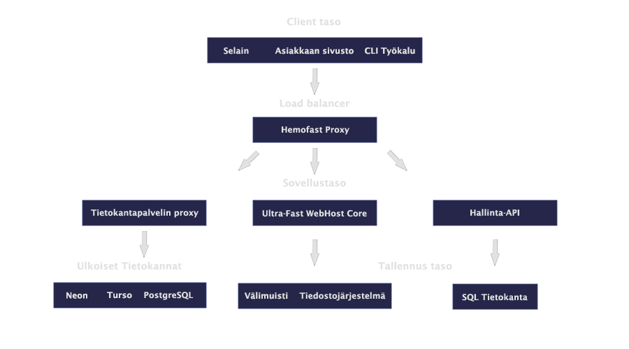 Järjestelmäarkkitehtuuri – kaavio
